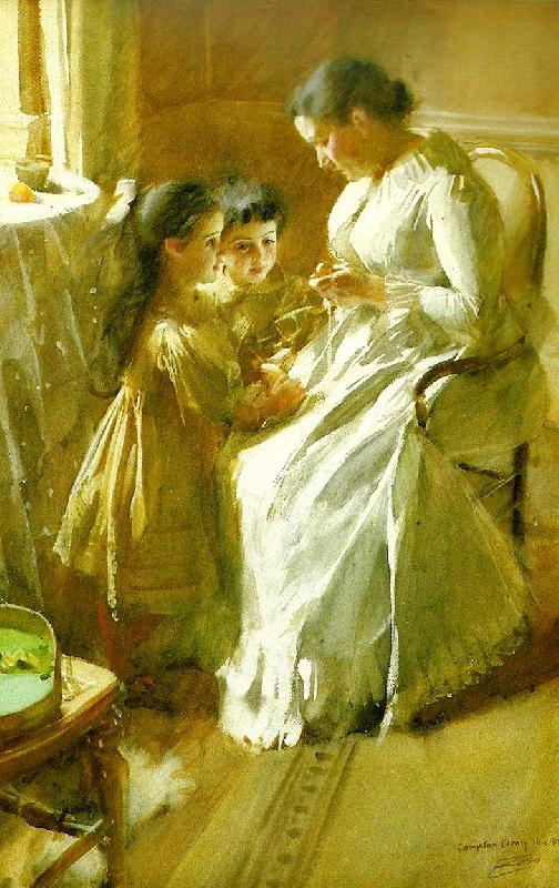 Anders Zorn barnen mayer, Sweden oil painting art